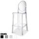 preview thumbnail 1 of 24, Clear 30" Seat Height Barstool Modern Plastic Side Bar Counter Stool - Accent Lounge No Arms Armless