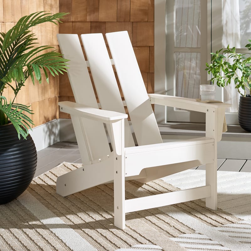 SEI Furniture Olivia Adirondack Chair - 32"W x 30"D x 36"H - Off White