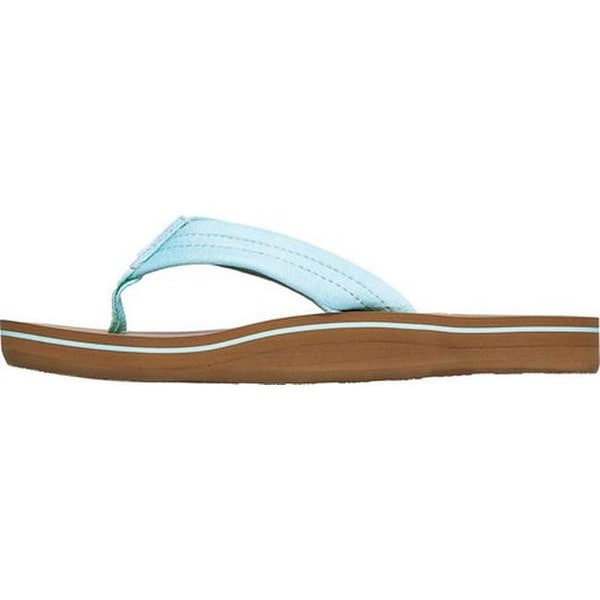 womens light blue flip flops