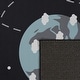 preview thumbnail 10 of 10, Space Kids Rug Non-Slip Play Mat with Rockets and Planets