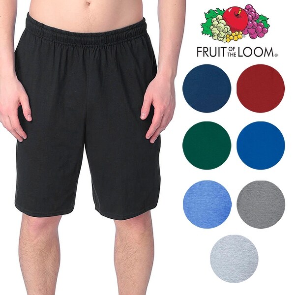 Fruit Of The Loom Big Men s Dual Defense Upf Jersey Shorts With Pockets 2024 www.alhudapk
