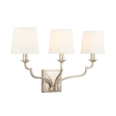Ophelia 3-light Winter Gold Bath/ Vanity Fixture