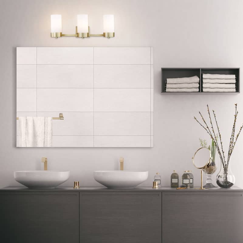 Globe Electric Marcie 3 Light 24" Wide Bathroom Vanity Light