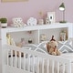 preview thumbnail 3 of 34, Twin Size Bed with Headboard Storage Rack, Two Under-Bed Drawers, Three-Side Guardrails for Safety and Security,White