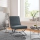 preview thumbnail 25 of 36, Art Leon Retro Armless PU Leather Chair