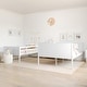 preview thumbnail 20 of 68, Convertible Solid Wood Bunk Bed Frame for Kids with Ladder, No Box Spring Needed