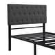 preview thumbnail 22 of 40, Storage Bed Metal Platform Bed with a Big Drawer.