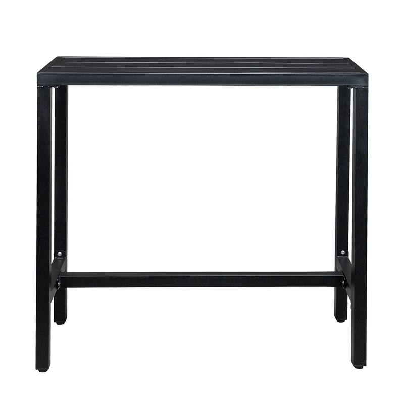 Practical Tabletop Practical Table with Adjustment Knob, Patio Bar Table - Overstock ...