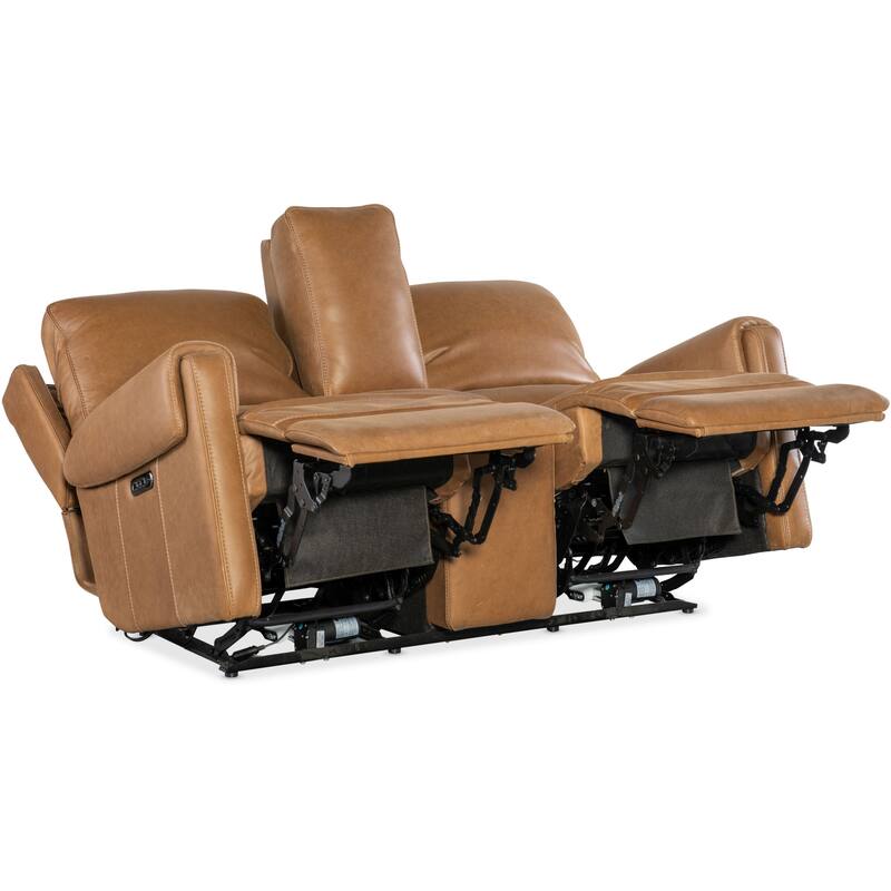 Hooker Furniture SS718-PHZC2 Somers 70" Wide Leather Loveseat with