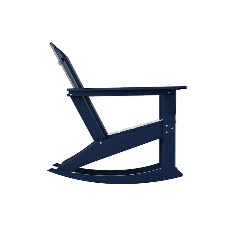 Laguna Hdpe All Weather Outdoor Patio Rocking Chair