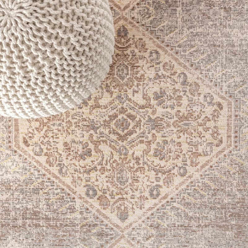 JONATHAN Y Petras Modern Tribal Medallion Area Rug