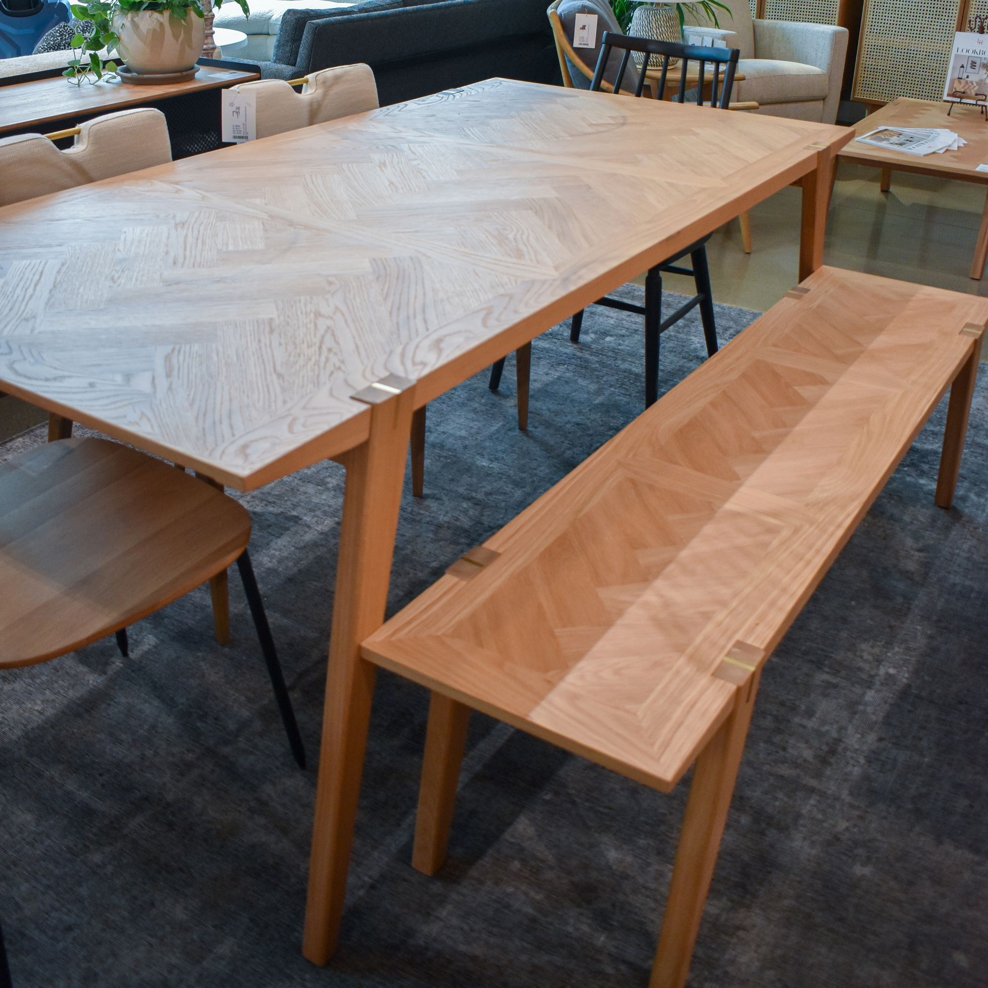 55 inch hotsell dining bench