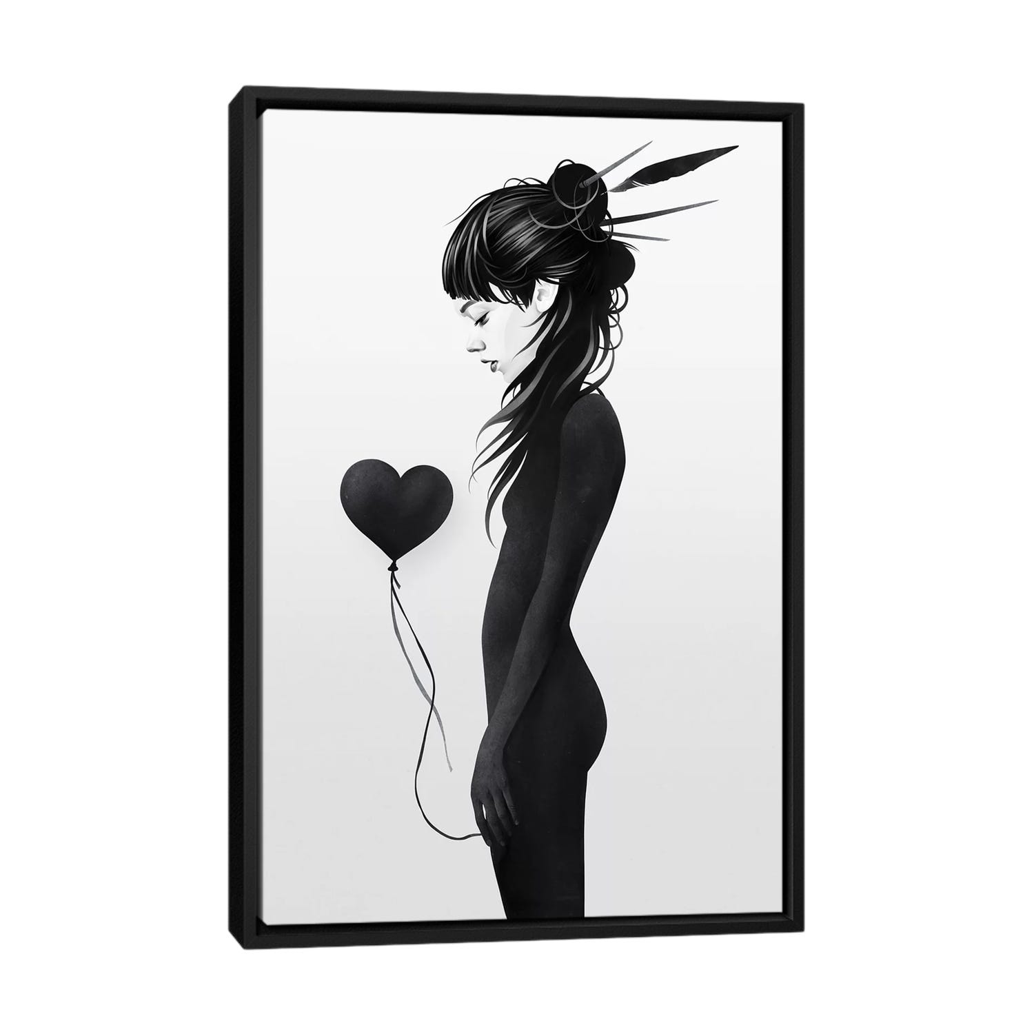 iCanvas "This Time" by Ruben Ireland Framed