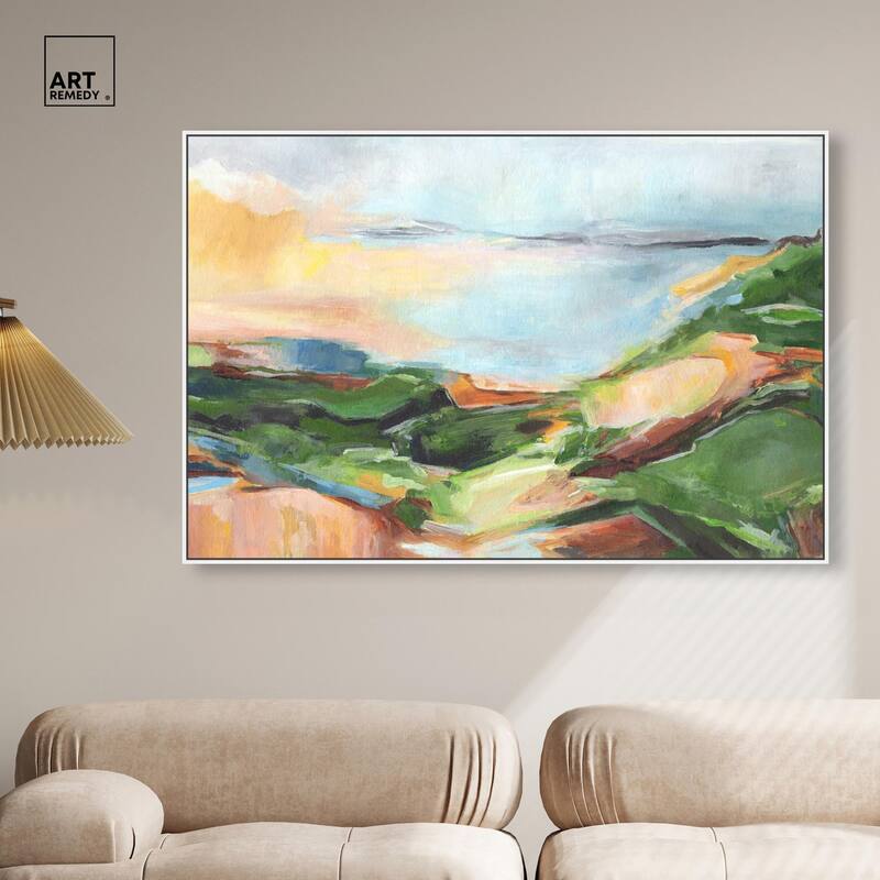 Abstract Landscape Canvas by Art Remedy