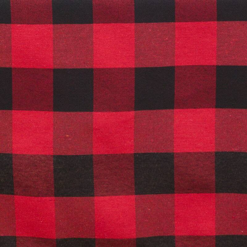 Buffalo Plaid Cotton Blend Table Runner