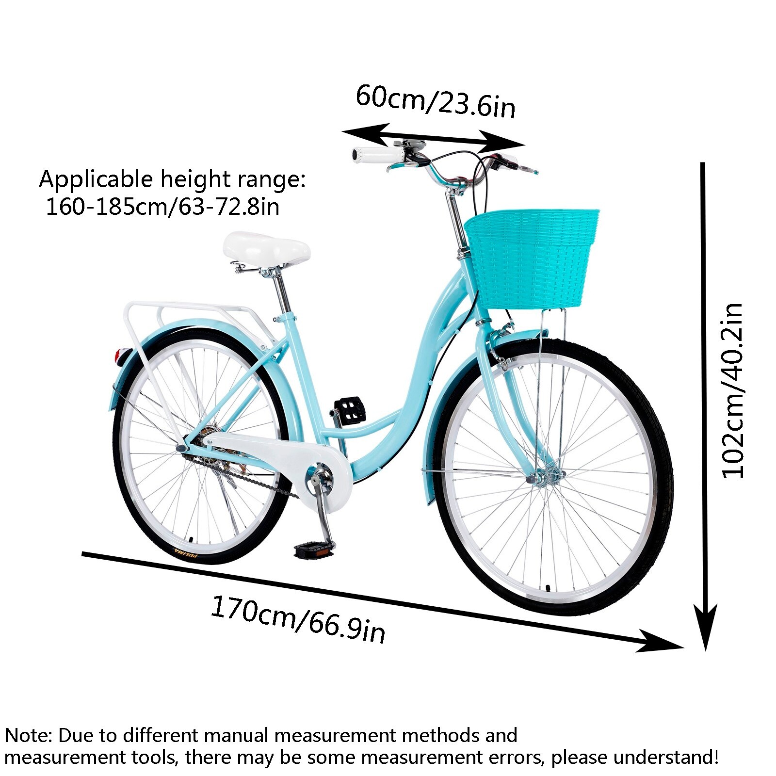 26 inch Ladies bicycle mountain bike Single Speed Women s Comfort Bicycle Beach Cruiser Bicycle Comfortable Bicycle For Wom