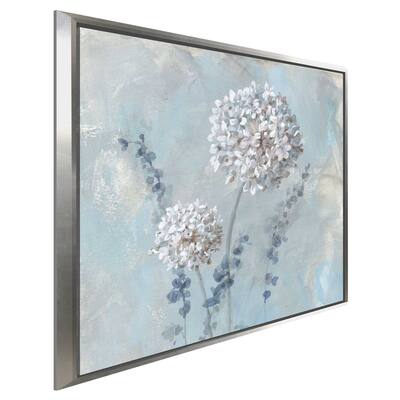 "Airy Blooms I" Print on Floating Canvas