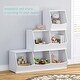 preview thumbnail 9 of 15, UTEX Toy Storage Organizer,Stackable Kids Toy Storage Cubby,Toy Boxes and Storage for Playroom,Bedroom,Nursery School,White
