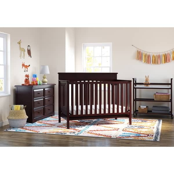 Graco Lauren 4in1 Convertible Crib Converts to Toddler Bed, Daybed