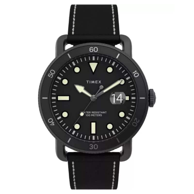 Timex Men's Port Black Dial Watch - TW2U01800 - One Size