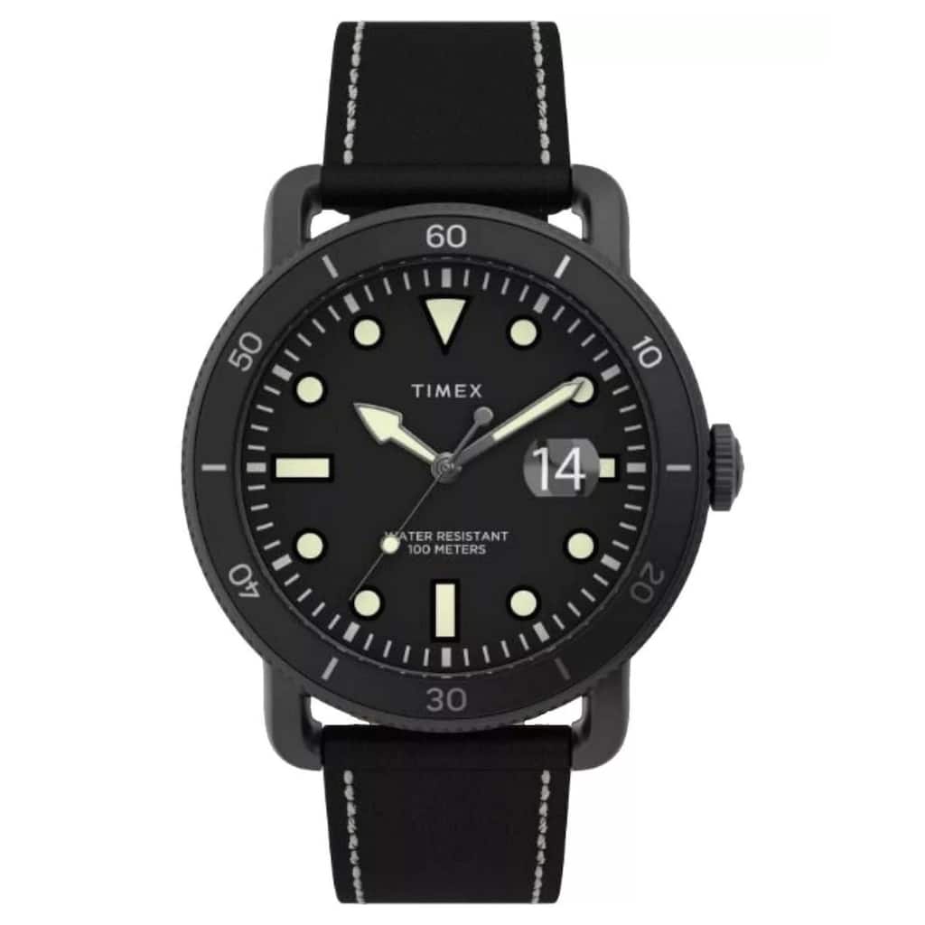 Timex Men's Port Black Dial Watch - TW2U01800 - One Size