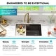 preview thumbnail 114 of 122, KRAUS Bellucci Workstation Undermount Granite Composite Kitchen Sink