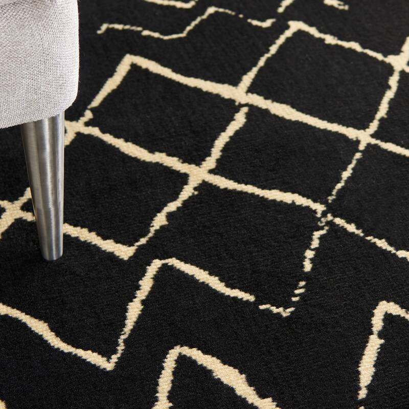 Nourison Grafix Moroccan Patterned Area Rug