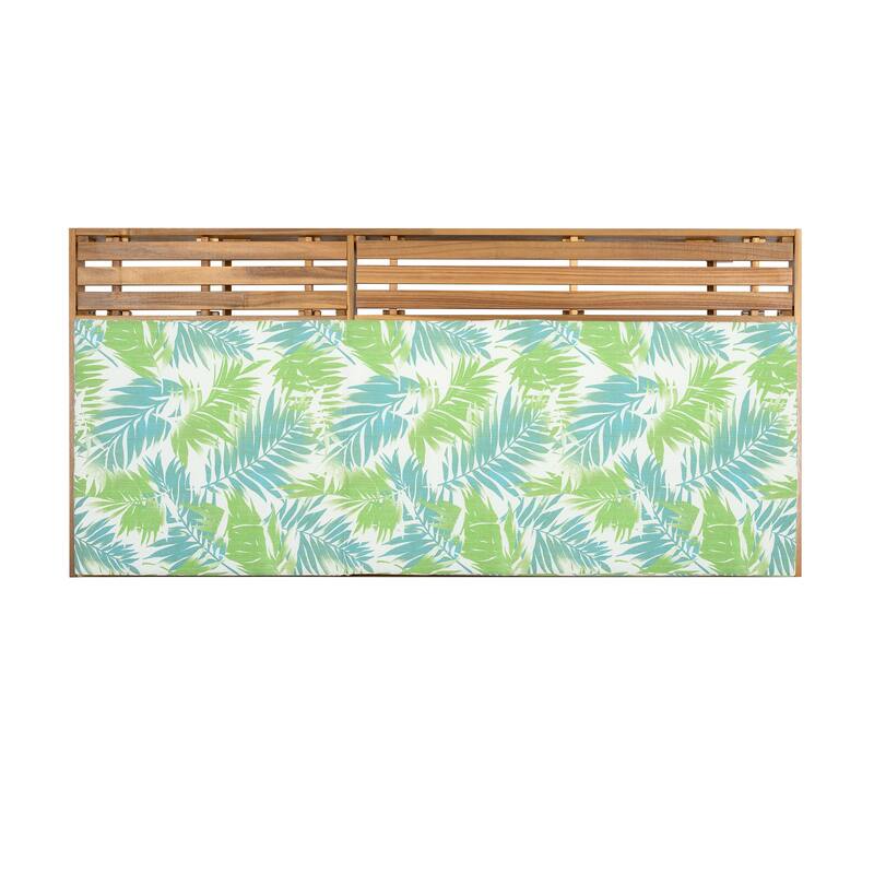Christopher Knight Home- Michael Acacia Outdoor Adjustable Chaise Lounge