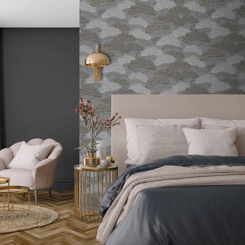 Veer Decor Bonsai Grove Wallpaper