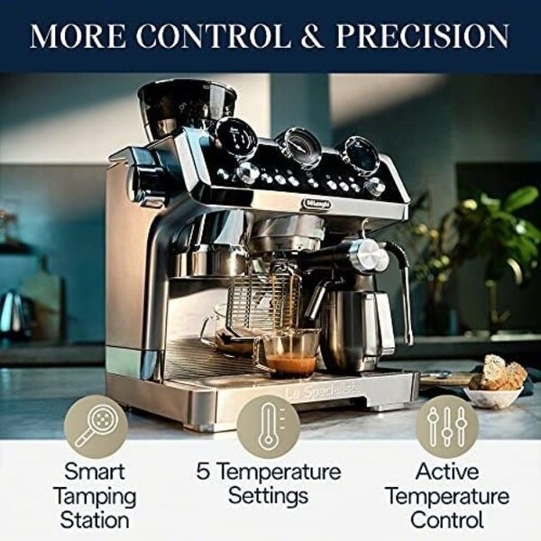De'Longhi EC9665M La Specialista Maestro Espresso Machine - Bed