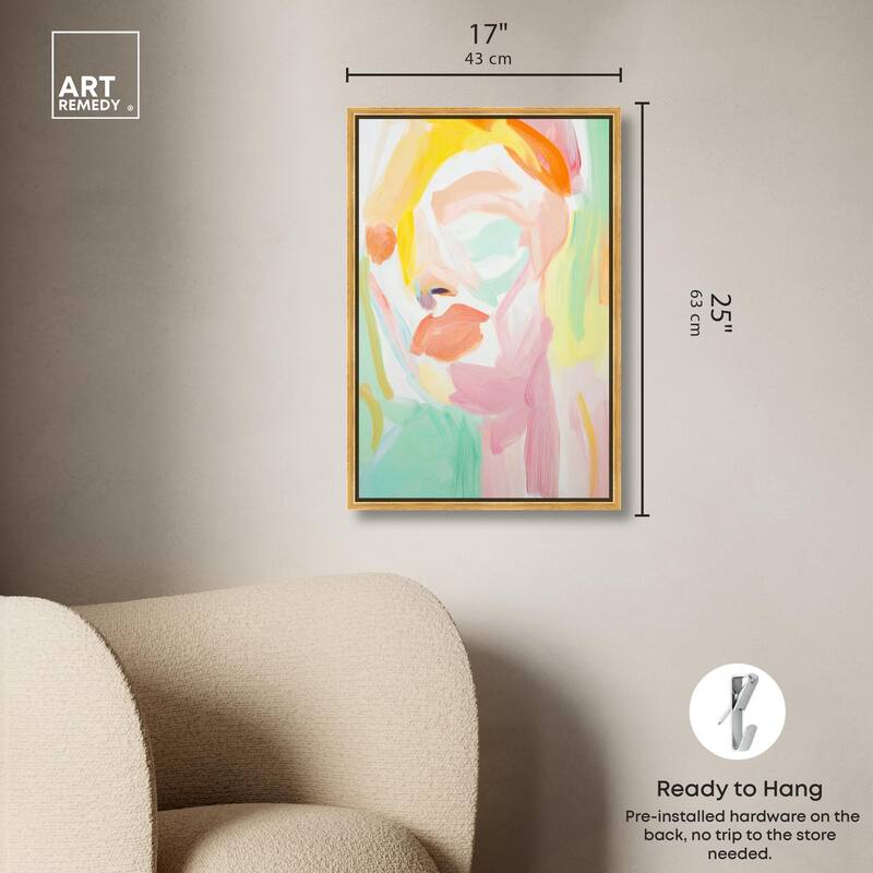 Hues of Emotion I Canvas by Art Remedy