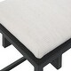 preview thumbnail 4 of 3, Uttermost Paradox Iron and Fabric Bench