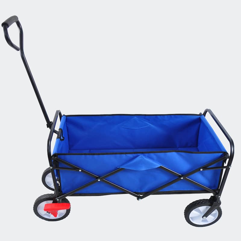 Folding Wagon Garden Shopping Beach Cart