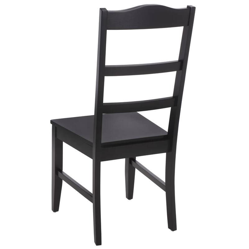 SAFAVIEH HOME Svetlana Ladder Back Side Chair - 18"W x 21"D x 40"H