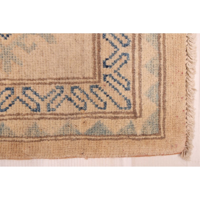 ECARPETGALLERY Hand-knotted Finest Ghazni Tan Wool Rug - 10'7 x 14'0