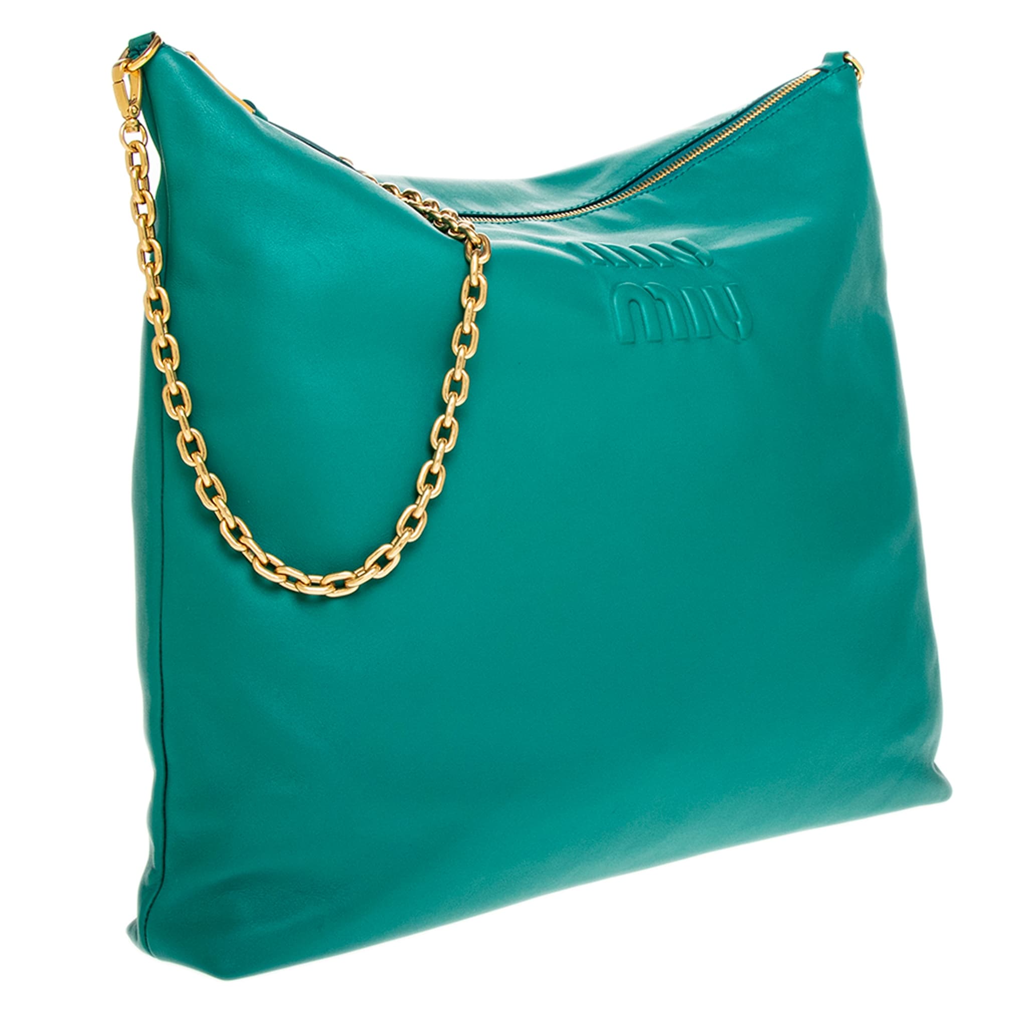 Miu Miu Leather Shoulder Bag - Overstock - 43315777