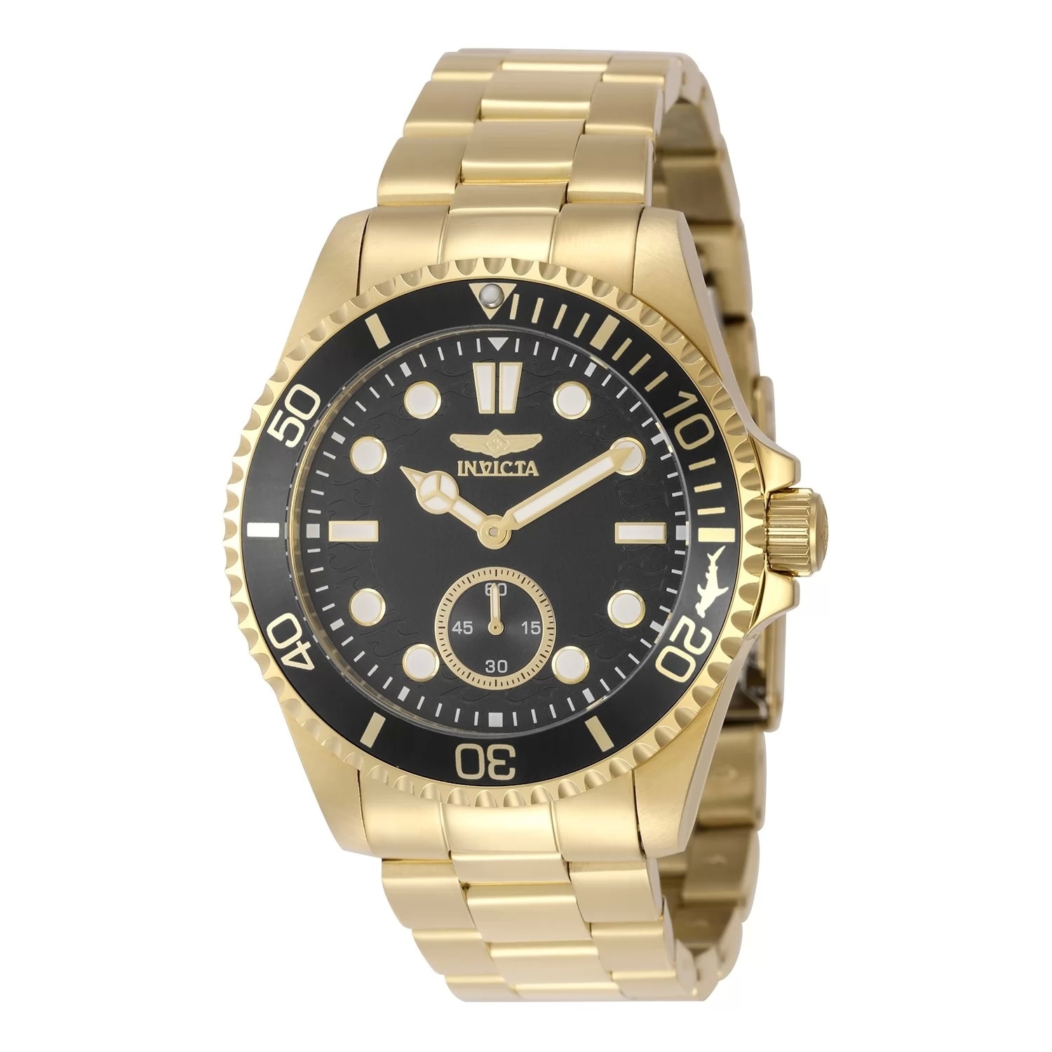 Invicta Men's 49429 Pro Diver Quartz VD78 Black Dial Watch