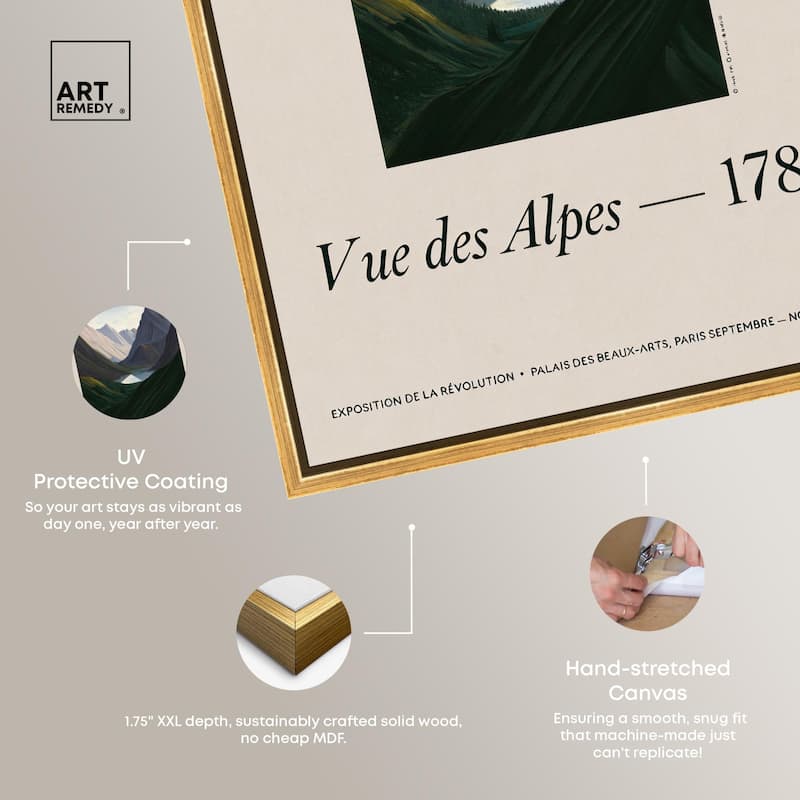 Mountains of 1784 Canvas by Art Remedy