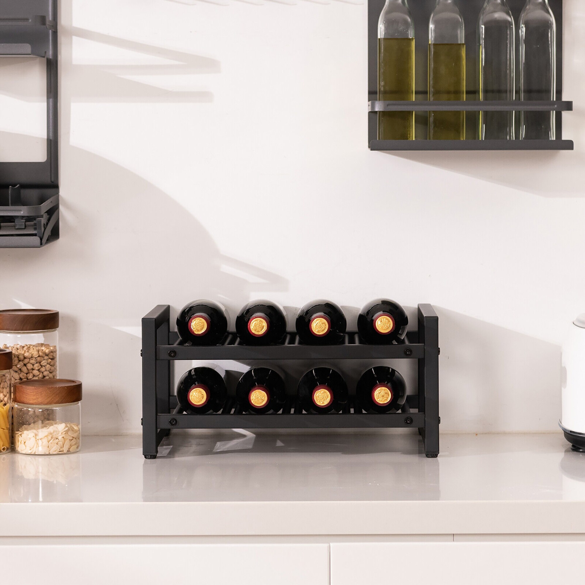 Gymax wine sales rack