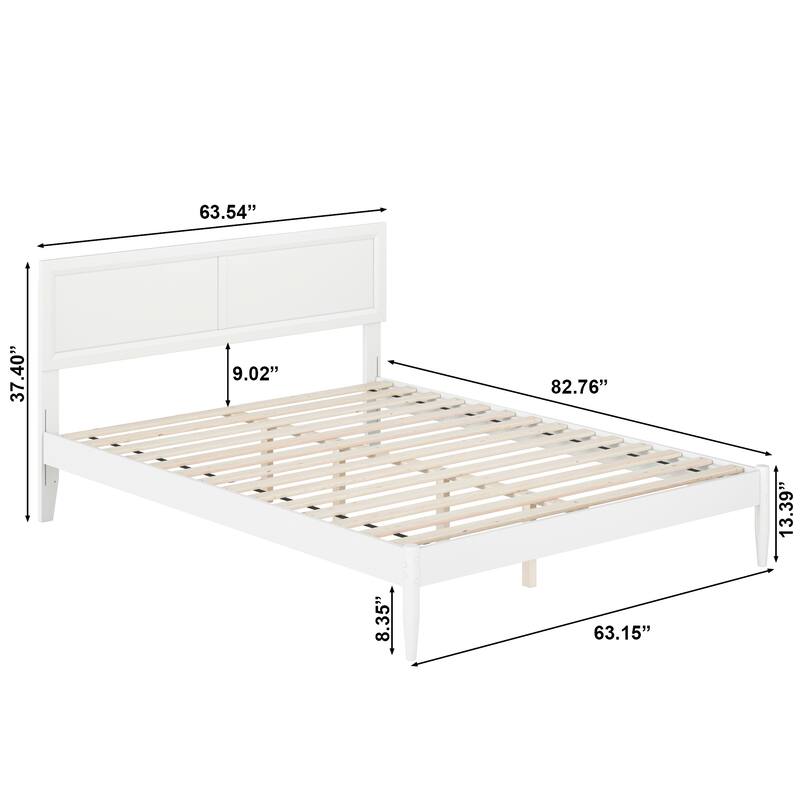 Ellarie Platform Bed with Adjustable Headboard