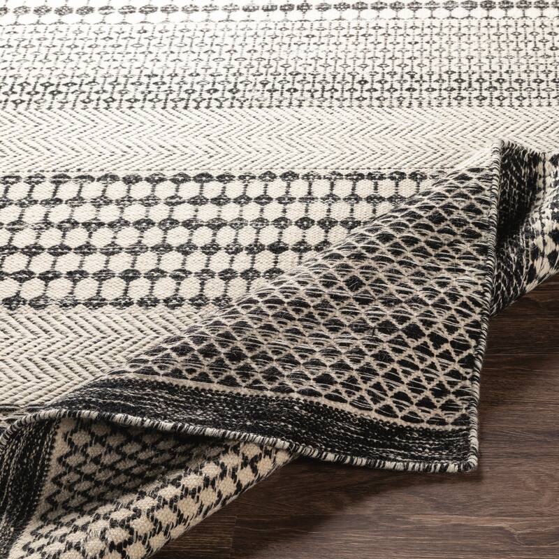 Livabliss Artuqid Handmade Boho Geometric Wool Area Rug