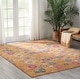 preview thumbnail 170 of 178, Nourison Passion Boho French Country Floral Area Rug. 9' x 12' - Sun - Runner/Rectangle