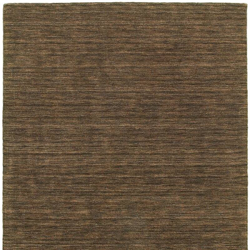 HomeRoots Solid Color Modern Rectangle Area Rug