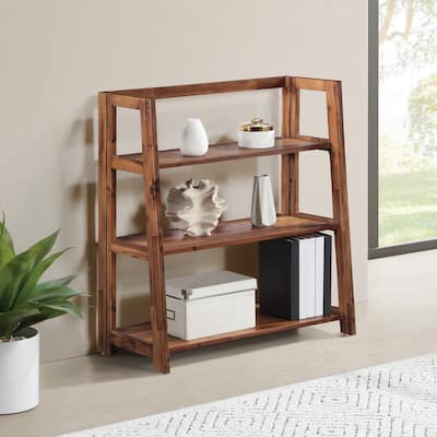 Bayfront 3-Shelf Folding Bookcase