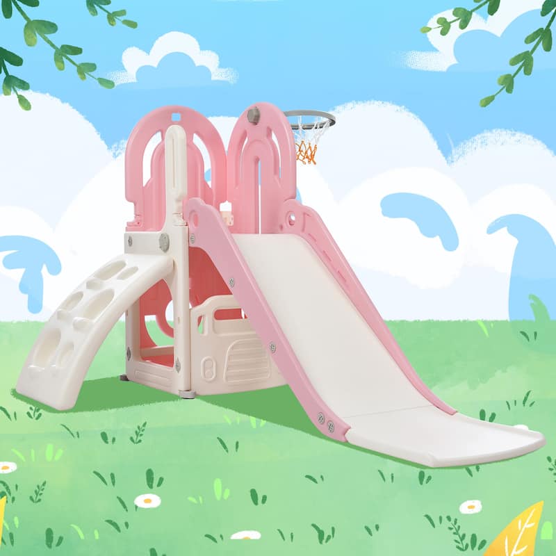 Toddler 4-in-1 Climber and Slide - N/A