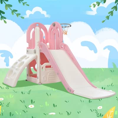Toddler 4-in-1 Climber and Slide - N/A