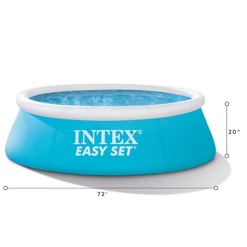 Intex 6ft x 20in Easy Set Inflatable Outdoor Kids Swimming Pool - 6' x 20"