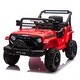 preview thumbnail 27 of 98, Kids 12V Ride-On Electric Truck with Parental Remote, Early Education Content, USB, MP3, Bluetooth, Ages 3+