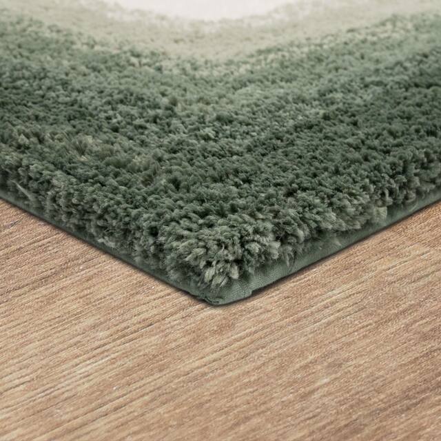 Mohawk Home Ombre Border Bath Rug