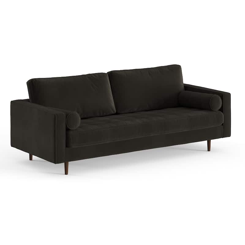 Bloomfield Performance Velvet Sofa - Smoke Grey Velvet